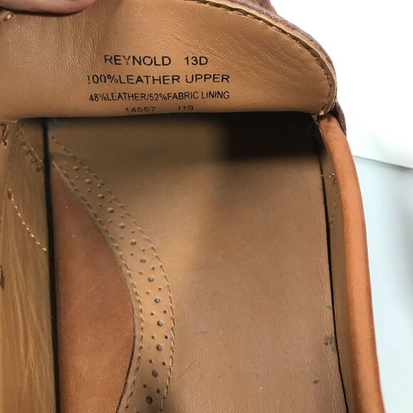 Polo Ralph Lauren Reynold Tan Loafers Driving Shoes Mens US 13D UK 12.5 EU 46 - Picture 5 of 16